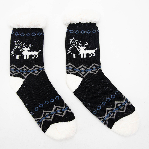 Chaussettes d'hiver femme à motifs - Sous-vêtements