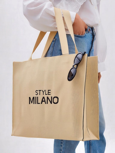 Royalfashion Sac à main en tissu Style Milano