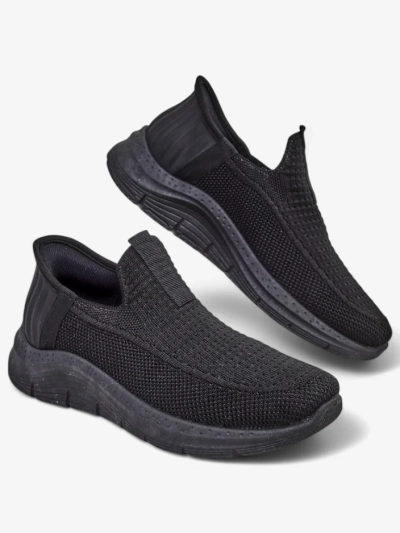 Royalfashion Chaussures de sport femme à enfiler en tissu Secat