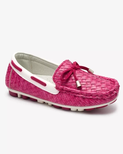 Mocassins pour enfants Fuchsia Dannad- Footwear