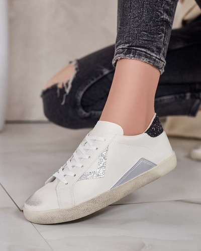 Royalfashion Baskets sportives pour femmes avec ornements Ginn