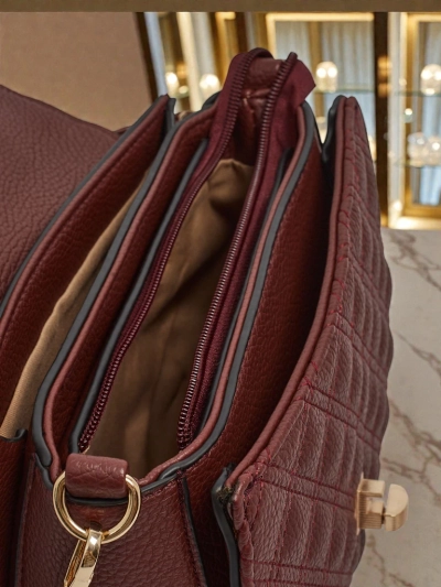 Sac à Main pour Femmes Luna Bordeaux Écologique Élégant pour Tous les Jours