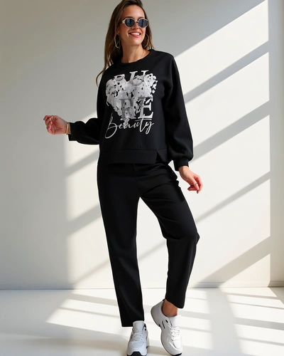 Set en viscose Royalfashion pour femmes avec impression