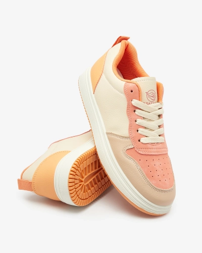 Royalfashion Chaussures de sport classiques beige-orange Colorburst Classics