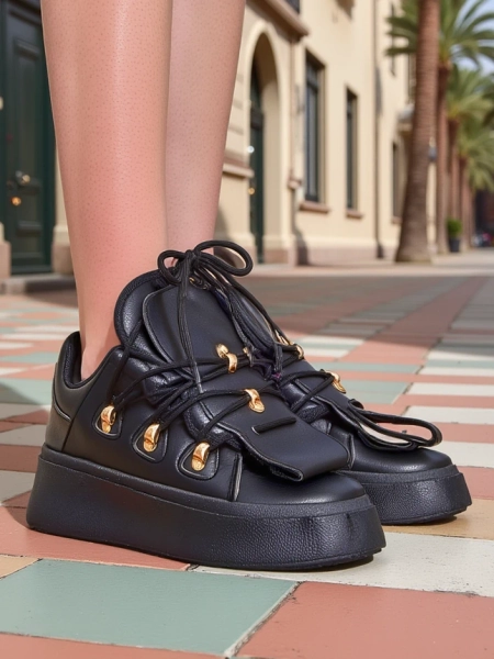 Baskets Royalfashion pour femmes avec languette décorative Domatories