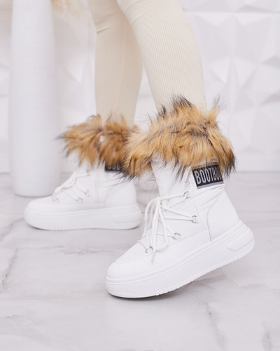 Royalfashion slip-on boots a'la snow boots for women Gomillo