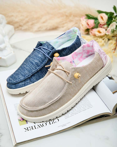 Royalfashion Demi-pointes à lacets Treppes pour femme