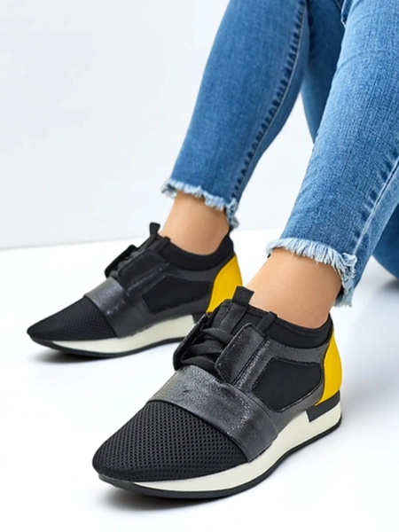 Royalfashion Baskets de Sport pour Femmes Fabric Gentlesi