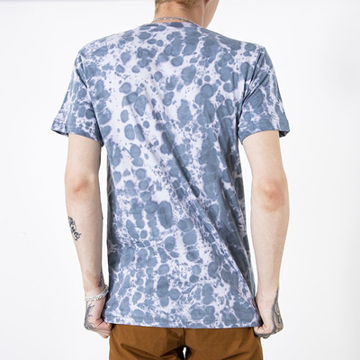 T-shirt homme en coton gris avec imprimé - Vêtements