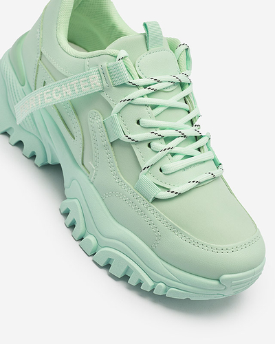 Menthe Chaussures de sport pour femmes Evilpo- Footwear