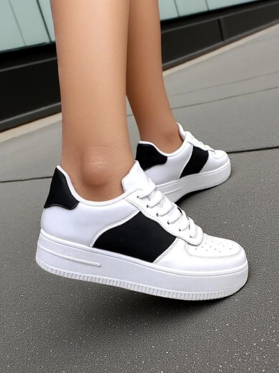 Royalfashion Baskets de Sport pour Femmes Casuela