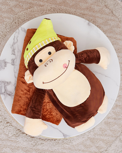 Royalfashion Jouet en peluche avec couverture