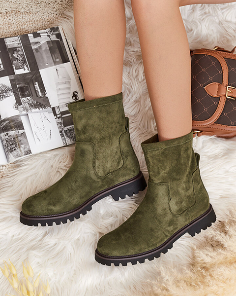 Royalfashion Bottes Gebimma pour femme en éco-suède