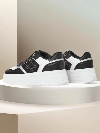 Royalfashion Baskets de sport sur plateforme pour femmes Zezis