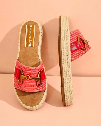 Royalfashion Tongs décoratives Abic pour femme