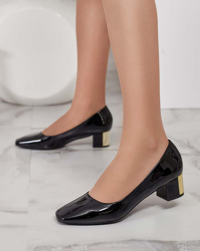 Royalfashion Escarpins bas à talon aiguille pour femme Eless