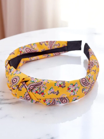 Royalfashion Molly Bandeau Tressé à Motifs Twist