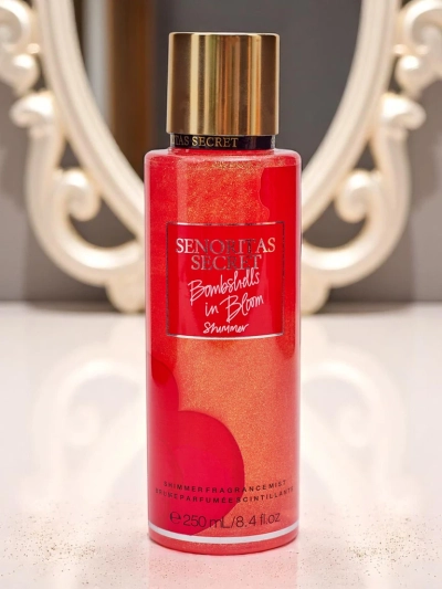 Senoritas Secret Body Mist Seduction Shimmer avec paillettes