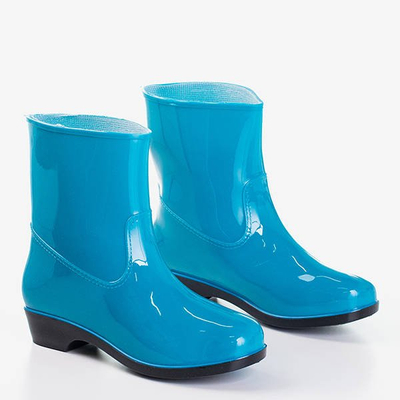 Galoches pour femmes laquées bleu Mariossa - Footwear