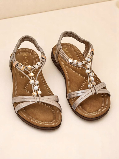 Sandales pour femmes Royalfashion avec ornements Imen