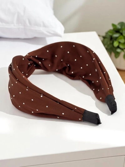 Royalfashion Serre-tête avec strass Shine Twist