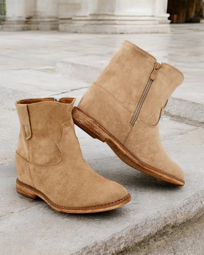 Royalfashion Royalfashion Bottes western à talon compensé couvert Patorias