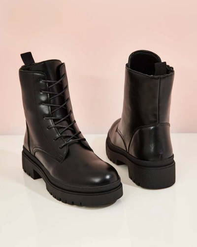 Royalfashion Bottes à lacets Bumalo pour femme