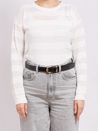 Ceinture vernie décontractée pour femmes