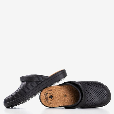 Sabots pantoufles noirs Bélier - Chaussures 1