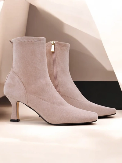 Royalfashion Bottines à talons hauts pour femmes Lanoi