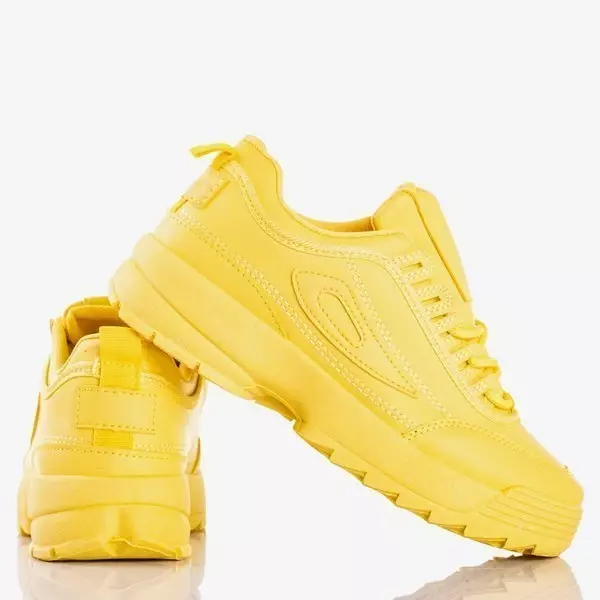 OUTLET Sneakers de sport That's It jaunes pour femmes - Footwear