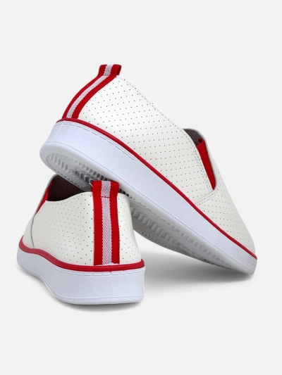 Royalfashion Chaussures à enfiler perforées pour femmes Kassias