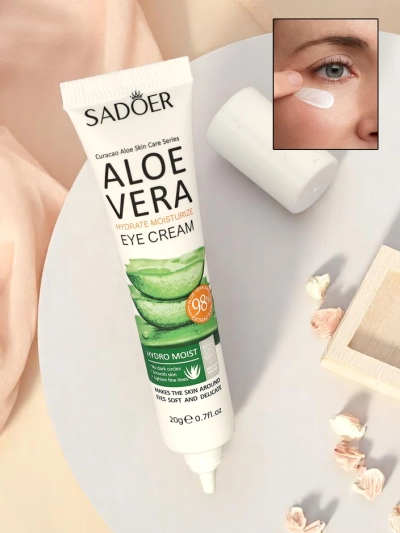 Crème pour les yeux Sadoer à l'Aloe Vera Hydratation profonde