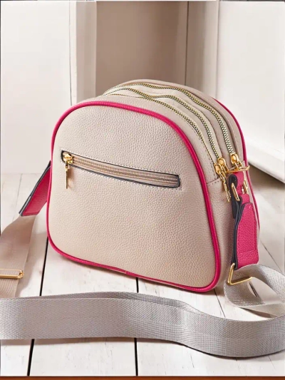Royalfashion Petit sac à main pour femmes en éco-cuir avec embossage