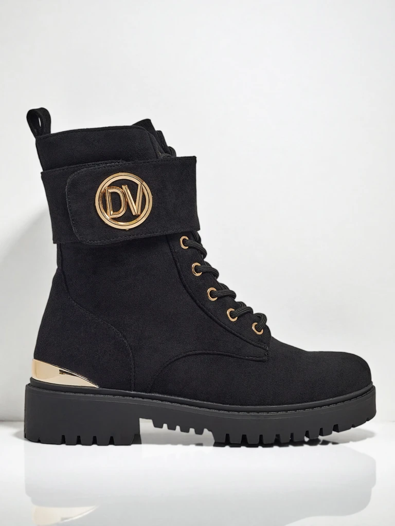 Bottines worker pour femmes avec décorations Lorice