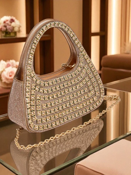 Royalfashion Pochette pour femme avec zircons Myra Quill