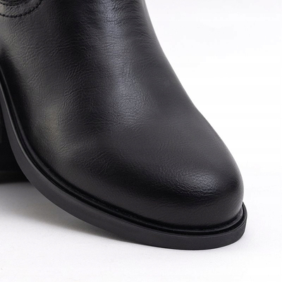 Bottines Chelsea classiques noires - Chaussures