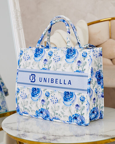 Royalfashion Sac à bandoulière en tissu pour femme