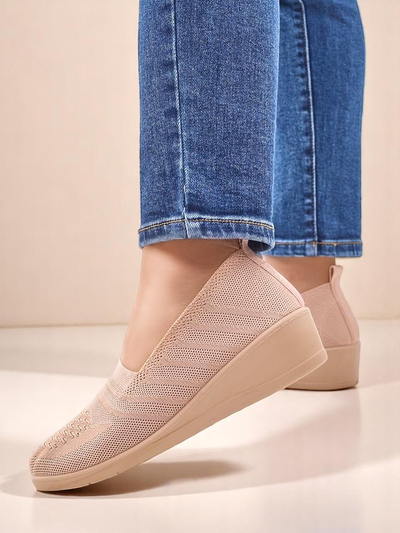 Mocassins Royalfashion pour femmes sur un petit talon Époles