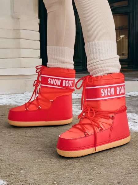 Bottes de neige pour femmes Royalfashion avec revers Soblesia