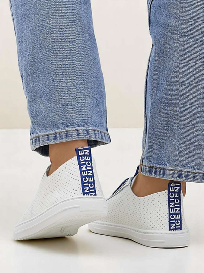 Baskets en cuir synthétique écologique pour femmes Royalfashion Next Step