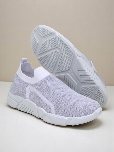 Royalfashion Chaussures de sport en tissu pour femme à enfiler Vena