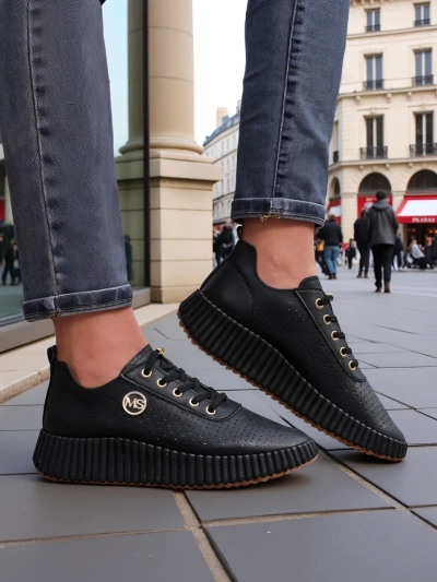 Royalfashion Baskets perforées sportives pour femmes Jovenes