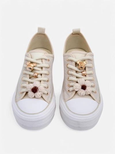 Baskets perforées Royalfashion pour femmes avec embellissements Osdo