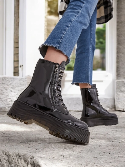 Les bottines pour femmes de Royalfashion sont des workery Fezolio