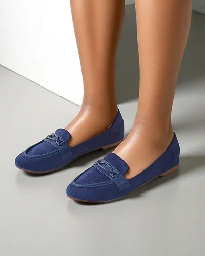 Mocassins éco-suédine pour femmes Royalfashion Zammei
