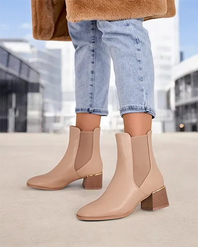 Bottines pour femmes Royalfashion à petits talons Eterra