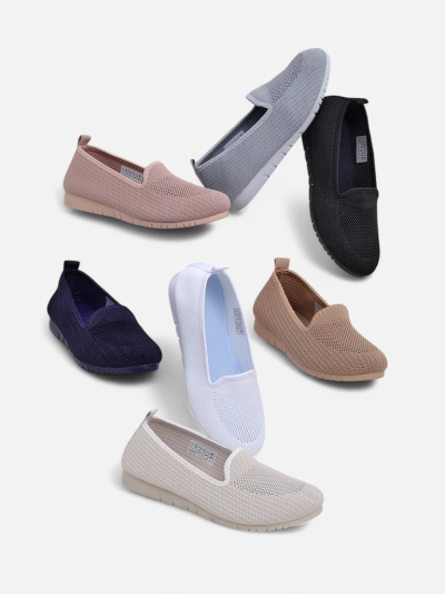 Mocassins en tissu Royalfashion pour femmes Caerit