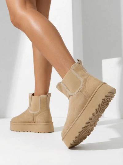 Royalfashion Bottes de neige courtes pour femmes Vierris