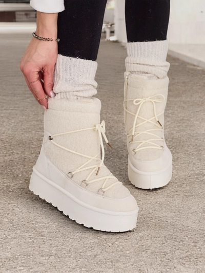 Royalfashion Bottes de neige pour femmes Wiow